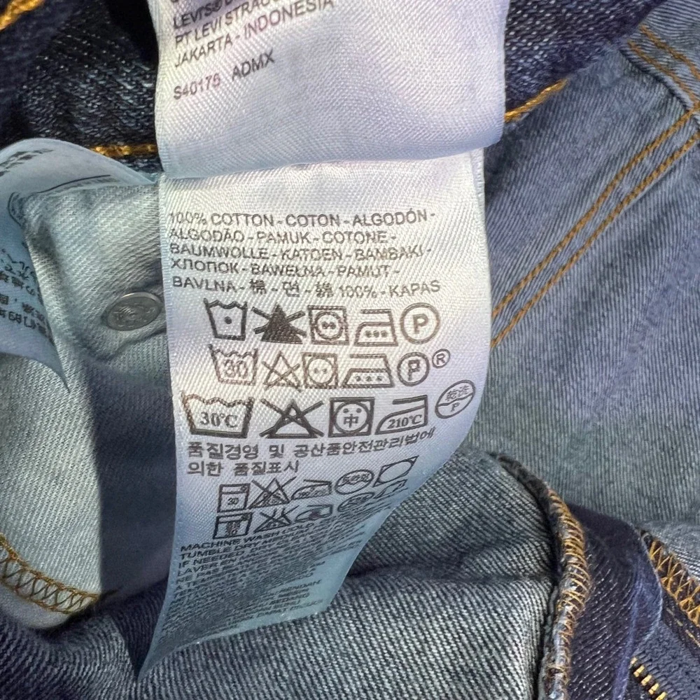 Levis 517 Jeans Mens 41x30 Dark‎ Indigo Bootcut Denim Western Workwear Cowboy